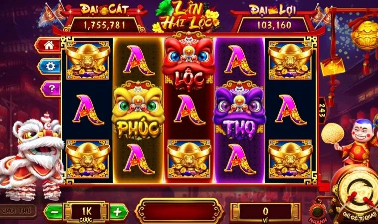 Các biểu tượng trong game Nổ Hũ Lân Hái Lộc tại SA88