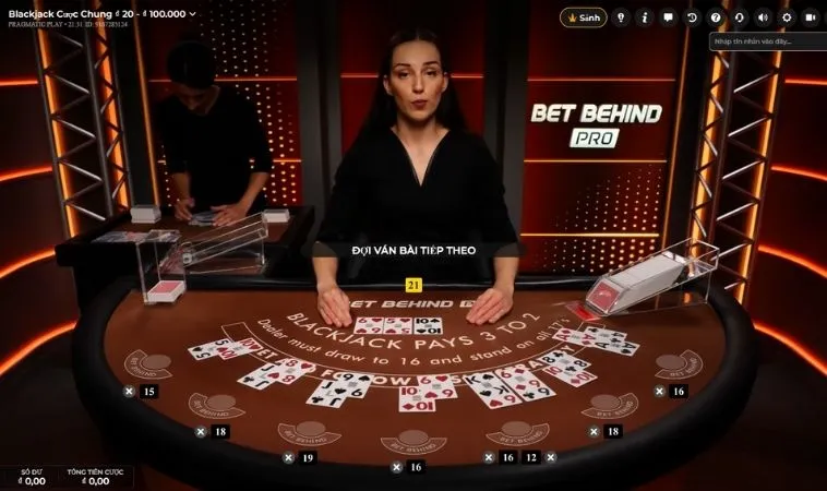 Chiến thuật chơi Blackjack tại SA88 hiệu quả